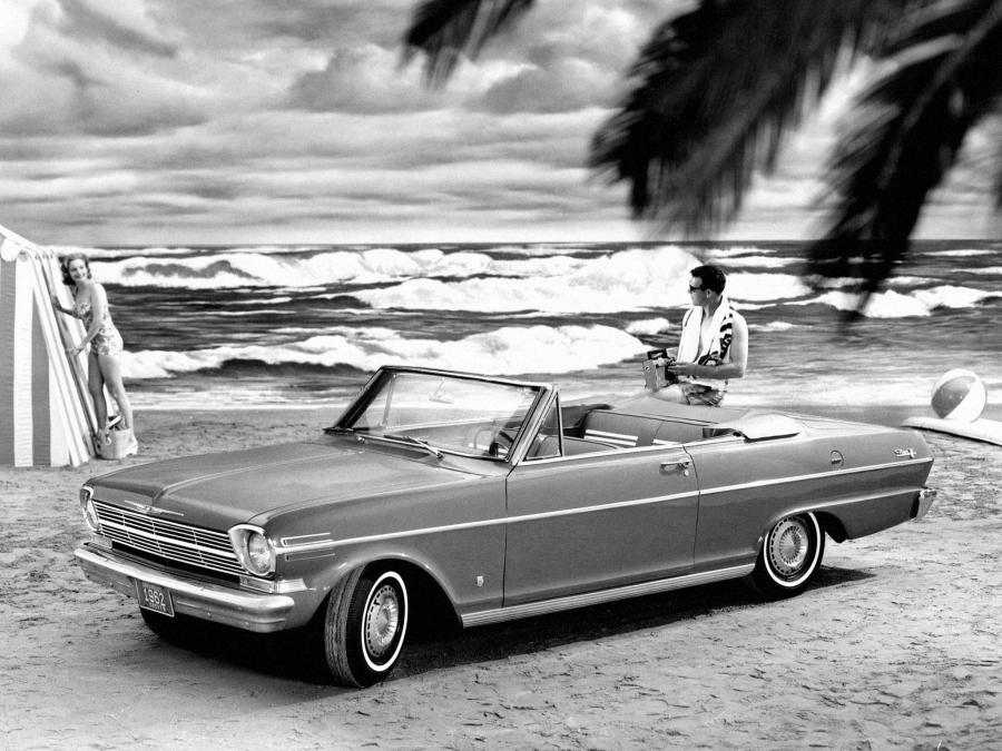  Chevrolet Chevy II Nova 400 Convertible 1962 года  (фото 1 из 2)